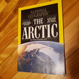 National Geographic Magazine 'The Arctic Is Heating Up' Published September 2019